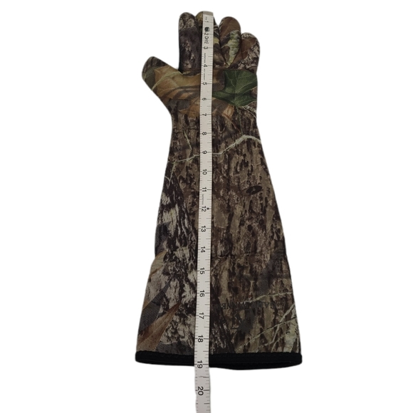 Game Winner Decoy Elbow Length Camo Hunting Gloves Textured Grip Men's Size M/L - Picture 7 of 7